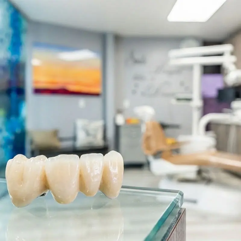 High-quality porcelain bridge material