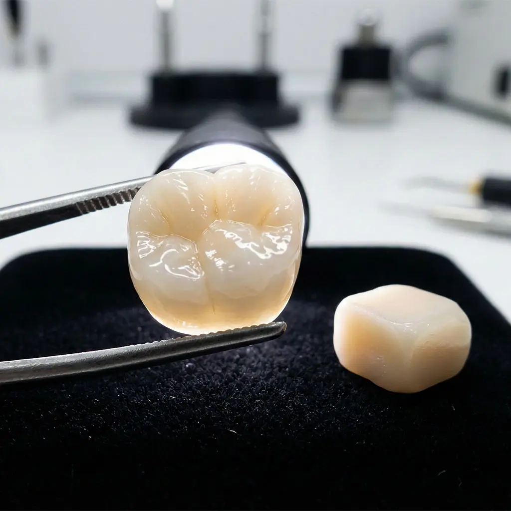 E.max and Zirconia crown materials