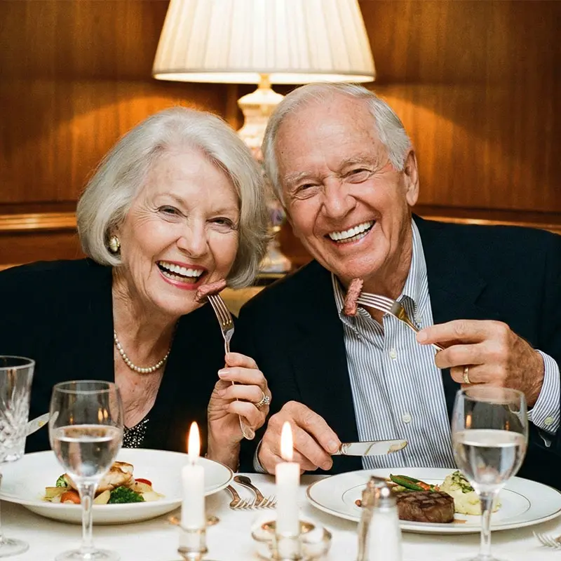 Before and After Dental Restoration